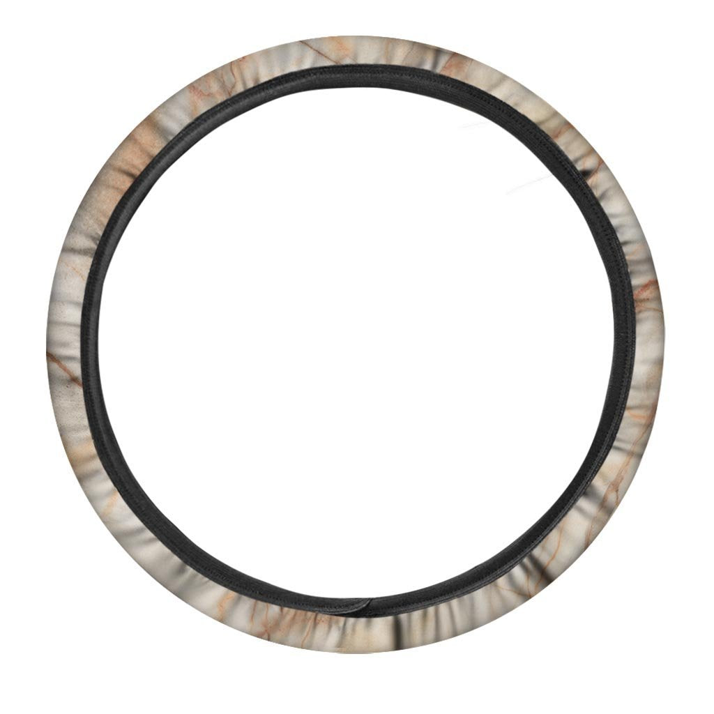 Brown Marble Steering Wheel Cover-grizzshop