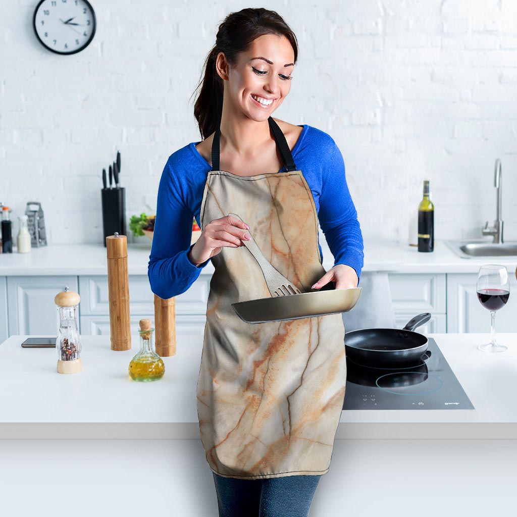 Brown Marble Women's Apron-grizzshop