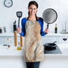 Brown Marble Women's Apron-grizzshop