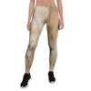 Brown Marble Women's Leggings-grizzshop