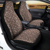 Brown Paisley Bandana Print Car Seat Covers-grizzshop