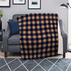 Brown Plaid Blanket-grizzshop