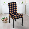 Brown Plaid Chair Cover-grizzshop