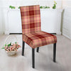 Brown Plaid Tartan Chair Cover-grizzshop