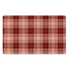 Brown Plaid Tartan Door Mat-grizzshop