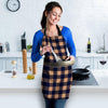 Brown Plaid Women's Apron-grizzshop