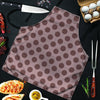 Brown Polka Dot Men's Apron-grizzshop