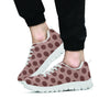 Brown Polka Dot Men's Sneakers-grizzshop