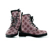 Brown Polka Dot Women's Boots-grizzshop