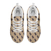 Brown Scorpion Print Pattern White Sneaker-grizzshop