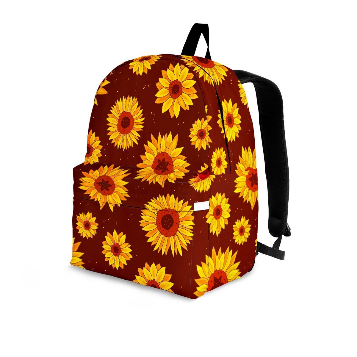 Brown Sunflower Backpack-grizzshop