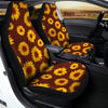 Brown Sunflower Car Seat Covers-grizzshop