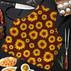 Brown Sunflower Men's Apron-grizzshop