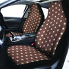 Brown Tiny Polka Dot Car Seat Covers-grizzshop