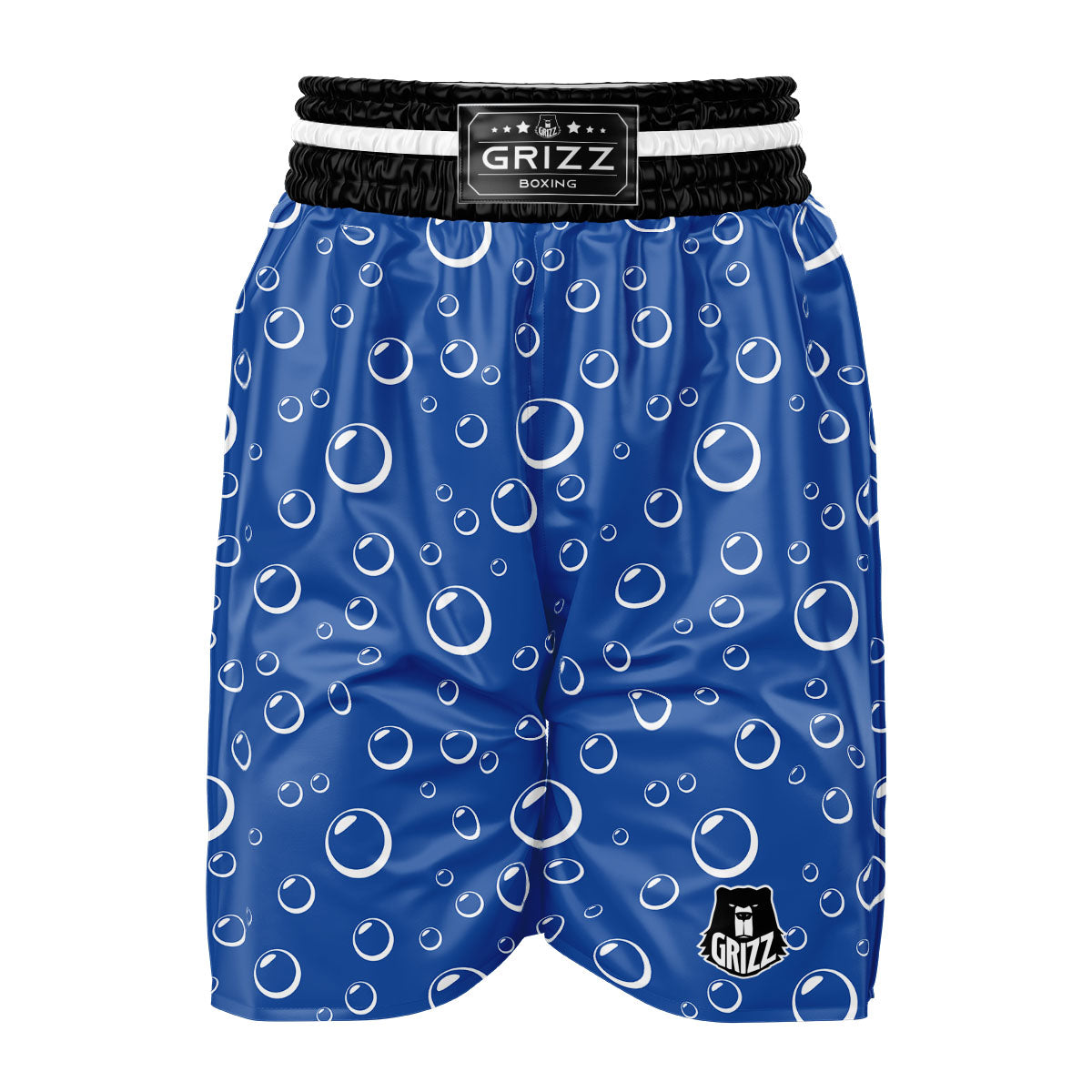 Bubble Ocean Print Pattern Boxing Shorts-grizzshop