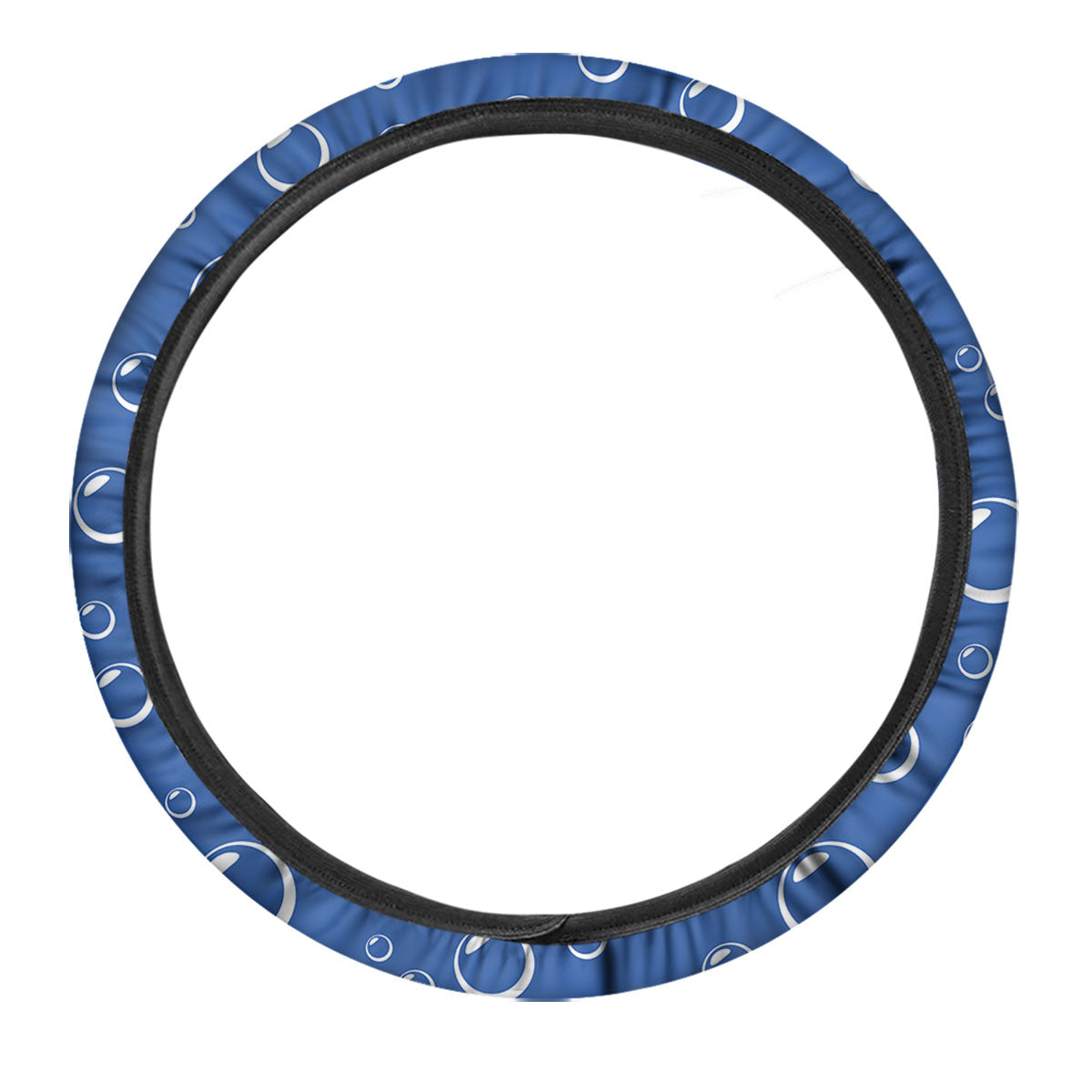 Bubble Ocean Print Pattern Car Steering Wheel Cover-grizzshop