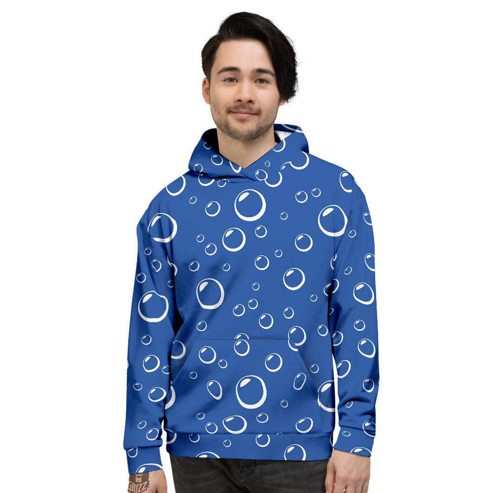 Bubble Ocean Print Pattern Men's Hoodie-grizzshop