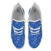 Bubble Ocean Print Pattern White Athletic Shoes-grizzshop