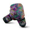 Bubble Psychedelic Print Pattern Boxing Gloves-grizzshop