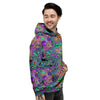 Bubble Psychedelic Print Pattern Men's Hoodie-grizzshop