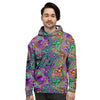 Bubble Psychedelic Print Pattern Men's Hoodie-grizzshop