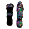 Bubble Psychedelic Print Pattern Muay Thai Shin Guards-grizzshop