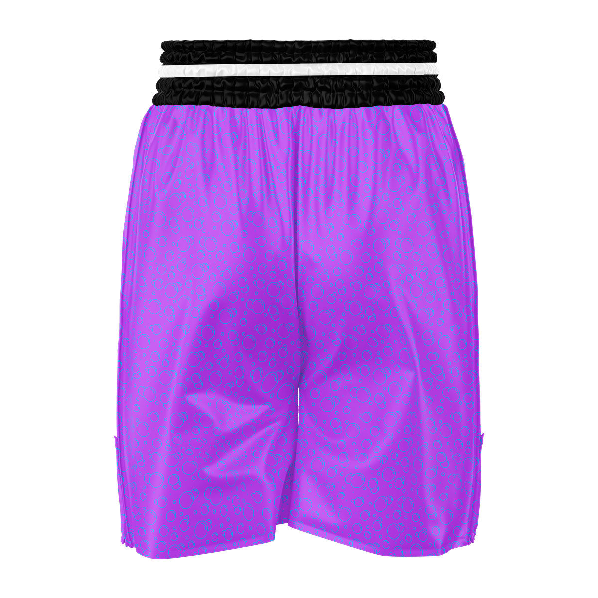 Bubble Purple Print Pattern Boxing Shorts-grizzshop