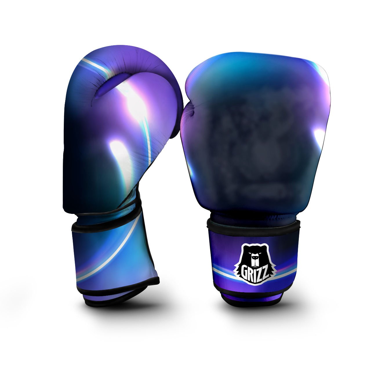 Bubble Rave Print Boxing Gloves-grizzshop
