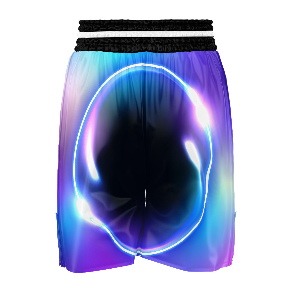 Bubble Rave Print Boxing Shorts-grizzshop