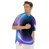 Bubble Rave Print Men's Short Sleeve Shirts-grizzshop