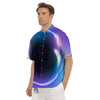 Bubble Rave Print Men's Short Sleeve Shirts-grizzshop