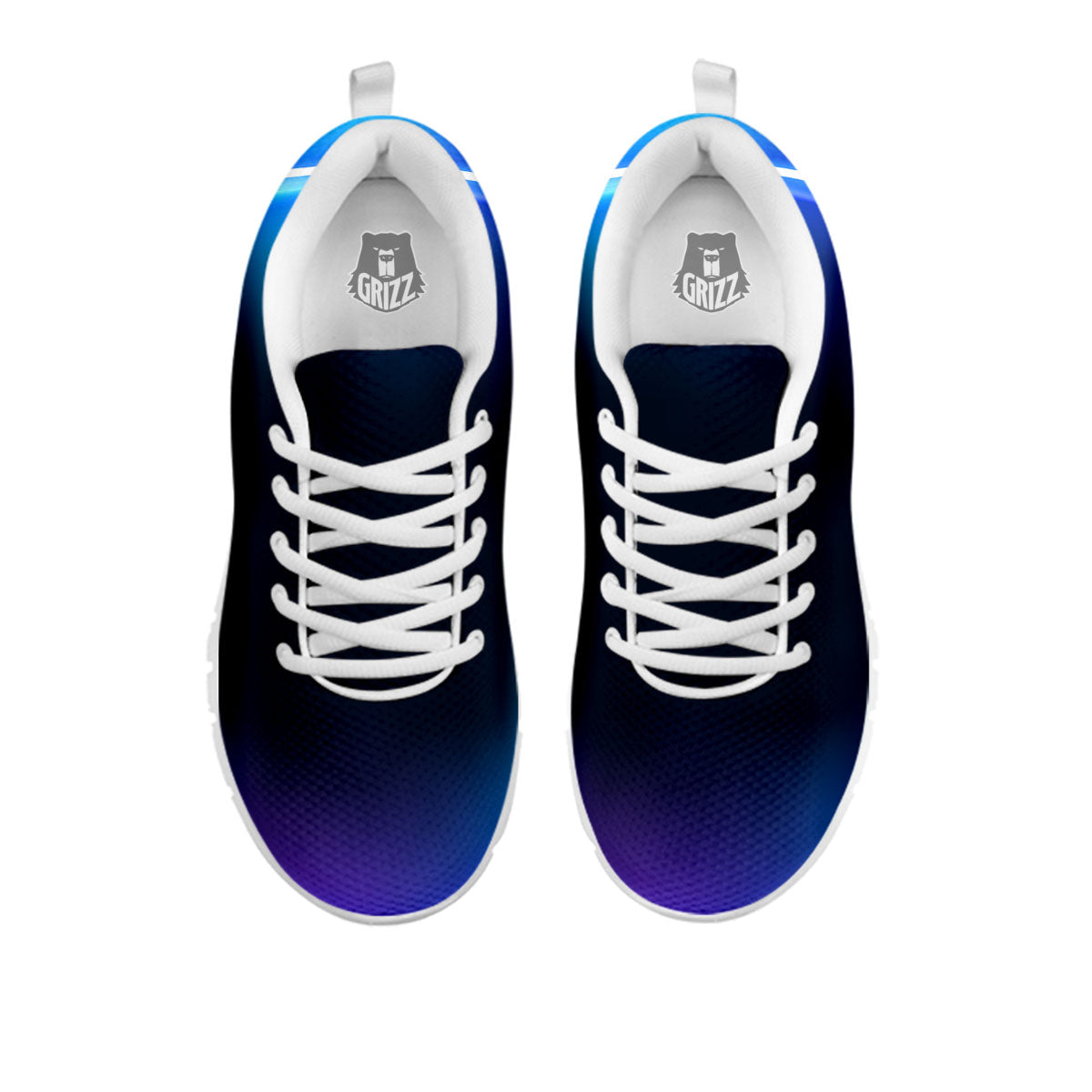 Bubble Rave Print White Sneaker-grizzshop