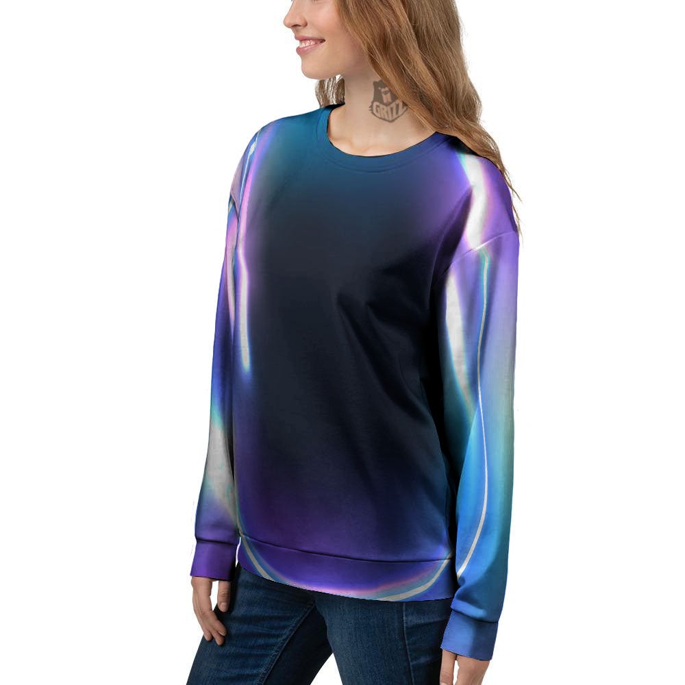 Bubble Rave Print Women's Sweatshirt-grizzshop