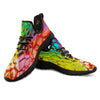 Bubble Soap Psychedelic Print Black Athletic Shoes-grizzshop