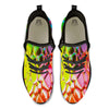 Bubble Soap Psychedelic Print Black Athletic Shoes-grizzshop