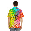 Bubble Soap Psychedelic Print Men's Hawaiian Shirt-grizzshop