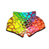 Bubble Soap Psychedelic Print Muay Thai Boxing Shorts-grizzshop