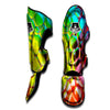 Bubble Soap Psychedelic Print Muay Thai Shin Guards-grizzshop