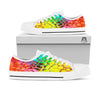 Bubble Soap Psychedelic Print White Low Top Shoes-grizzshop