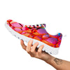 Bubble Soap Psychedelic Print White Sneaker-grizzshop