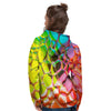 Bubble Soap Psychedelic Print Women's Hoodie-grizzshop