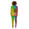 Bubble Soap Psychedelic Print Women's Pajamas-grizzshop