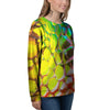 Bubble Soap Psychedelic Print Women's Sweatshirt-grizzshop