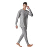 Bubble White And Black Print Pattern Men's Pajamas-grizzshop