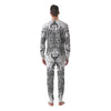 Buddha Face Ornate Mandala Print Men's Pajamas-grizzshop