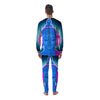 Buddha Psychedelic Print Men's Pajamas-grizzshop