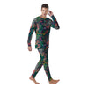 Buddha Tropical Print Pattern Men's Pajamas-grizzshop