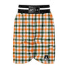 Buffalo Check St. Patrick's Day Print Pattern Boxing Shorts-grizzshop