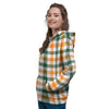 Buffalo Check St. Patrick's Day Print Pattern Women's Hoodie-grizzshop