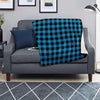 Buffalo Plaid Blue Print Blanket-grizzshop